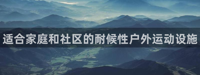意昂3官网：适合家庭和社区的耐候性户外运动设施
