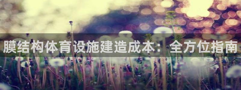 意昂体育3招商电话：膜结构体育设施建造成本：全方位指