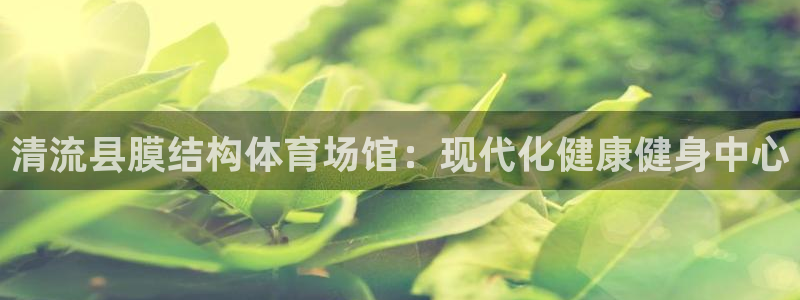 意昂3新能源：清流县膜结构体育场馆：现代化健康健身中