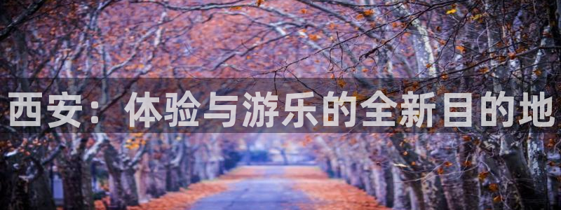 注册意昂3：西安：体验与游乐的全新目的地
